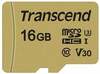 Mälukaart Transcend 500S TS16GUSD500S, microSDHC, UHS-I, CL10, 16GB