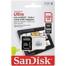 Mälukaart Sandisk SDSQUNR-256G-GN6TA microSDXC, UHS-I, 256GB