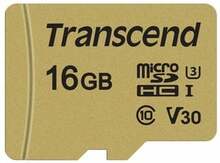 Mälukaart Transcend 500S TS16GUSD500S, microSDHC, UHS-I, CL10, 16GB