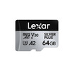 Mälukaart Lexar Professional SILVER PLUS LMSSIPL064G-BNANG, microSDXC, UHS-I, CL10, 64GB