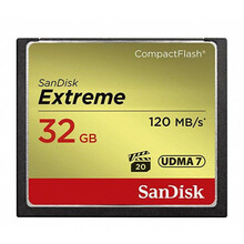 Mälukaart SanDisk CompactFlash Extreme SDCFXSB-032G-G46, 32GB