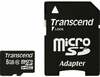 Mälukaart Transcend microSDHC, CL10, 8GB