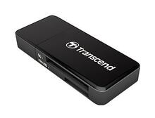 Mälukaardilugeja Transcend TS-RDF5K, USB3, must