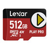 Mälukaart Lexar Play Pro LMSXPS0512G-BNNNG, microSDXC, UHS-I, CL10, 512GB