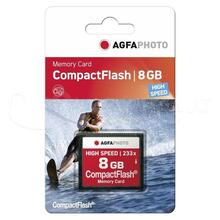 Mälukaart AgfaPhoto Compact Flash, 8GB, 233x MLC