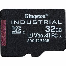Mälukaart Kingston Industrial SDCIT2/32GBSP, microSDHC, UHS-I, 32GB
