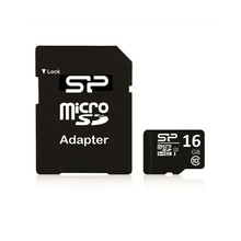 Mälukaart Silicon Power SP016GBSTH010V10-SP, microSDHC, CL10, 16GB