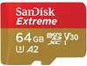 Mälukaart Sandisk Extreme SDSQXA2-064G-GN6AA, microSDXC, UHS-I, CL3, 64GB