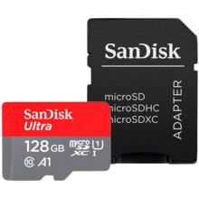 Mälukaart Sandisk Ultra SDSQUAB-128G-GN6MA microSDXC, UHS-I, CL10, 140 MB/s, 128GB
