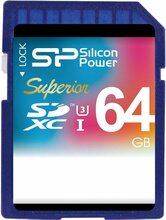 Mälukaart Silicon Power SP064GBSDXCU3V10 SDXC, UHS-I, CL10, 64GB