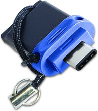 USB mälupulk Verbatim Dual Drive USB 3.0, 64GB, sinine