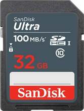 Mälukaart SanDisk Ultra SDHC, UHS-I, CL10, 32GB