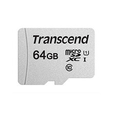 Mälukaart Transcend 300S TS64GUSD300S, microSDXC, CL10, 64GB