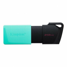 USB mälupulk Kingston DataTraveler Exodia M, USB 3.2, 64GB, must/sinine