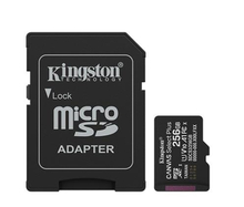 Mälukaart Kingston SDCS3, microSDXC, UHS-I, 256GB