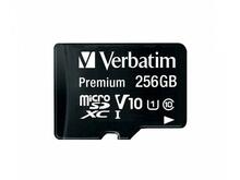 Mälukaart Verbatim microSDXC 44087, UHS-I, CL10, 256GB