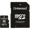 Mälukaart Intenso microSDHC, CL10, 16GB