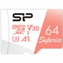 Mälukaart Silicon Power Micro SDXC SP064GBSTXDV3V20SP, UHS-I, CL10, 64GB