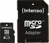 Mälukaart Intenso Micro SDHC, 4GB