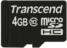 Mälukaart Transcend TS4GUSDC10, 4GB