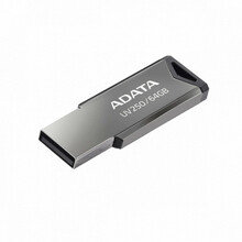 USB mälupulk Adata UV250, USB 2.0, 64GB, hõbedane