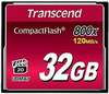 Mälukaart Transcend Compact Flash, 32GB