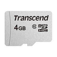 Mälukaart Transcend 300S TS4GUSD300S, microSDHC, CL10, 4GB