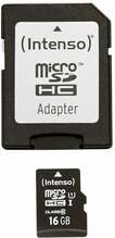 Mälukaart Intenso Micro SDHC 3423470, UHS-I, CL10, 16GB
