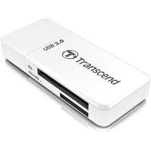 Mälukaardilugeja Transcend TS-RDF5W, USB 3.1, valge