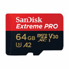 Mälukaart Sandisk Extreme Pro SDSQXCU-064G-GN6MA microSDXC, UHS-I, CL10, 64GB