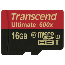 Mälukaart Transcend MicroSDHC, UHS-I, CL10, 16GB