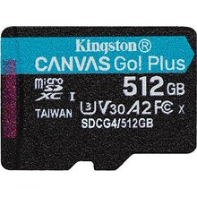 Mälukaart Kingston Canvas Go Plus microSDXC, 512GB