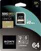 Mälukaart Sony SDXC, CL10, 64GB