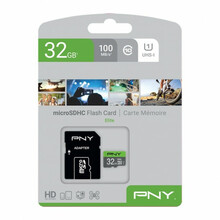 Mälukaart PNY MicroSDHC P-SDU32GU185GW-GE, UHS-I, CL10, 32GB