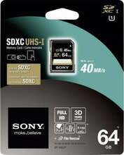 Mälukaart Sony SDXC, CL10, 64GB