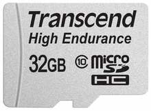 Mälukaart Transcend High Endurance microSDHC, CL10, 32GB