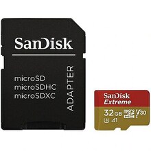 Mälukaart SanDisk ActionSC SDSQXAF-032G-GN6AT microSDHC, 32GB