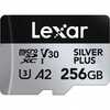 Mälukaart Lexar microSDXC Professional SILVER Plus, UHS-I, CL10, 256GB