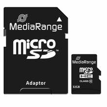 Mälukaart MediaRange MR959 Micro SDHC, CL10, 32GB