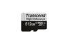 Mälukaart Transcend USD350V, microSDXC, UHS-I, CL10, 512GB