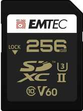 Mälukaart Emtec ECMSD256GUHS2V60, SDXC, UHS-II, CL10, 256GB