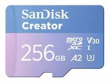 Mälukaart Sandisk Creator SDSQXAV-256G-GN6MS, microSDXC, UHS-I, 256GB