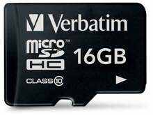 Mälukaart Verbatim 44010 Micro SDHC, CL10, 16GB