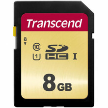 Mälukaart Transcend 500S TS8GSDC500S, SDHC, UHS-I, CL10, 8GB