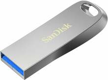 USB mälupulk SanDisk Ultra Luxe SDCZ74-256G-G46, USB 3.1, 256GB, hõbe