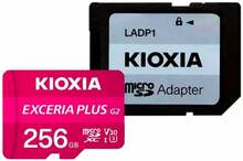Mälukaart Kioxia Exceria Plus LMPL2M256GG2, microSDXC, UHS-I, CL10, 256GB
