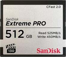 Mälukaart Sandisk Extreme Pro SDCFSP-512G-G46D CFast 2.0, 512GB