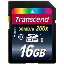 Mälukaart Transcend TS16GSDHC10 SDHC, CL10, 16GB