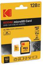 Mälukaart Kodak mSD EKMSDM128GXC10HPRK, UHS-I, CL10, 128GB