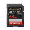 Mälukaart Sandisk Extreme Pro SDXC, UHS-II, CL10, 64GB
